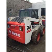 USA made used bobcat s160 skid steer wheel loader